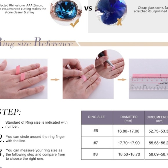 Swarovski Crystal Rose Gold Color Tassel Coctail - Picture 5 of 8